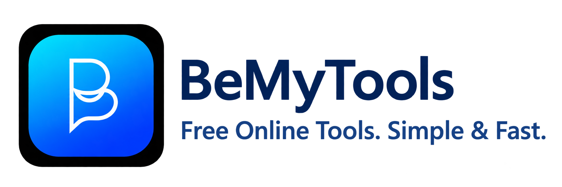 BeMyTools — Free Online Tools. Simple & Fast.